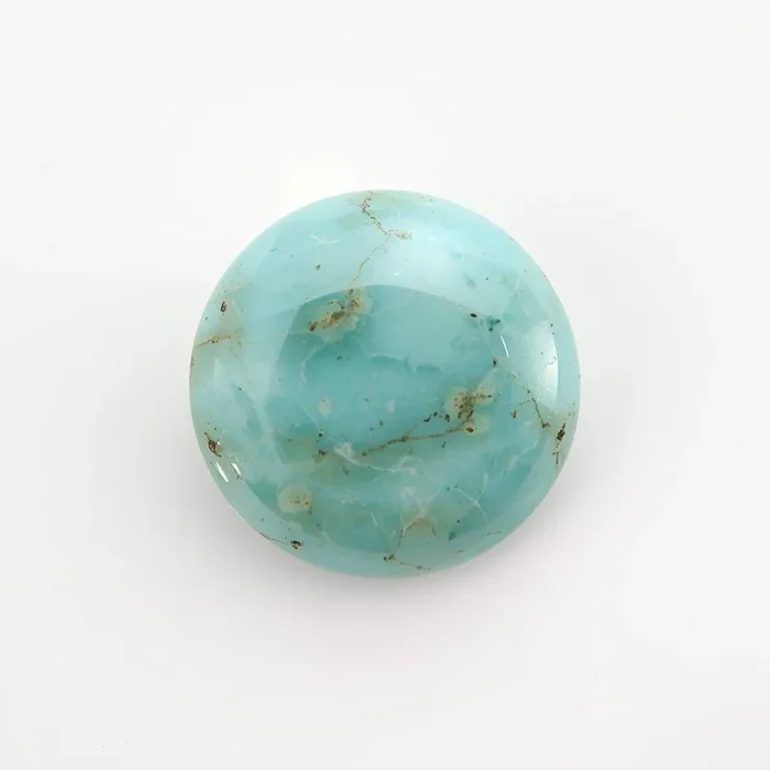 Amazonite 1PC Large 11×11 MM Round Cabochon Green Fine semi Precious Loose Gemstone
