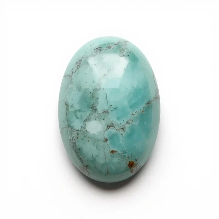 Amazonite 1PC Large 9×11 MM Oval Cabochon Green Polished semi Precious Loose Gemstones