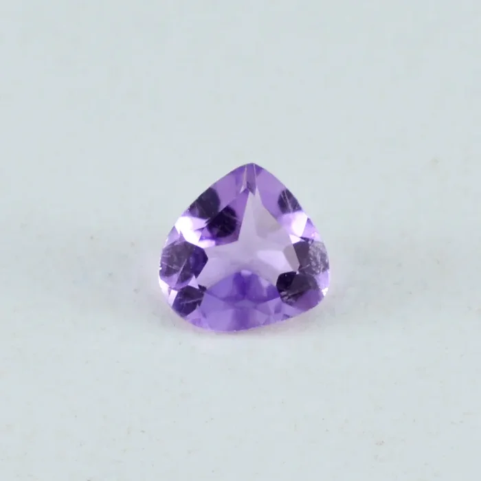 Amethyst 10PC Tiny 3×3 MM Heart Faceted Purple Fiery Semi Precious Gems