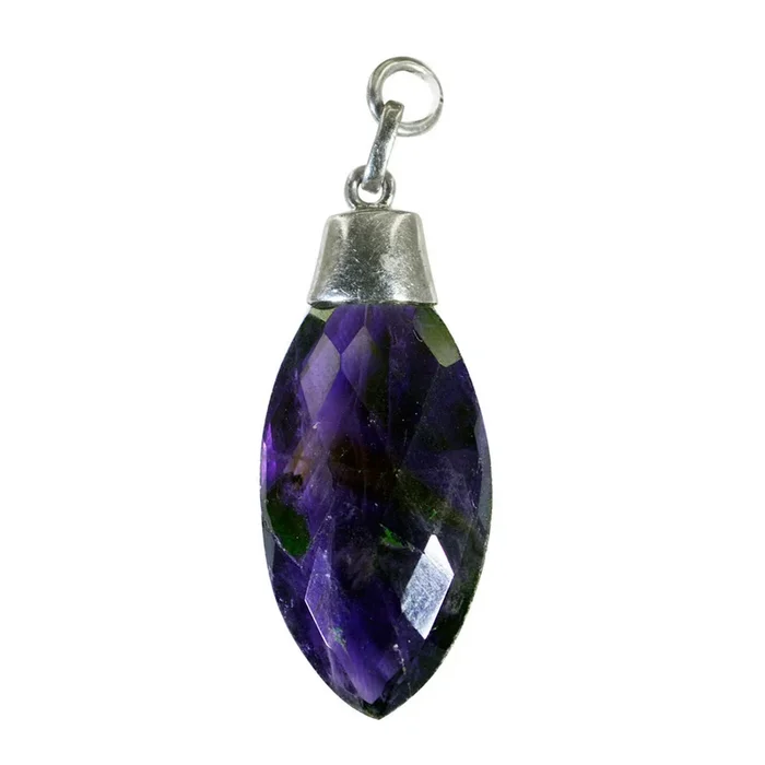 Amethyst Dainty American Sterling Silver Solitaire Eliza Eternity Purple Pendant Jewellery