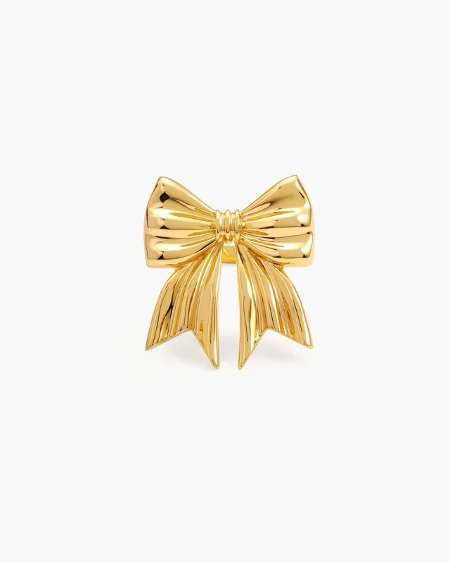 Anello a fiocco in oro