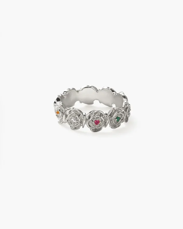Anello Daisy Rose in Argento