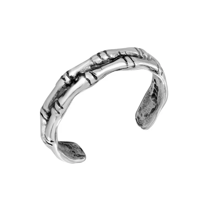 Anillo Dedo Ajustable Hueso Plata 925 – TR236-A