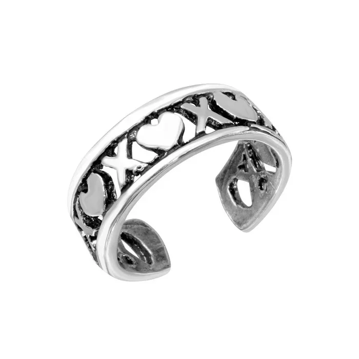 Anillo Dedo Ajustable Plata 925 X Corazón – TR266-A