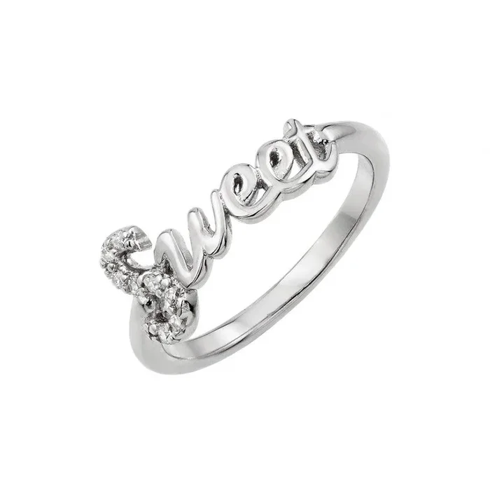 Anillo Dulce Plata 925 Rodiada – BGR00930