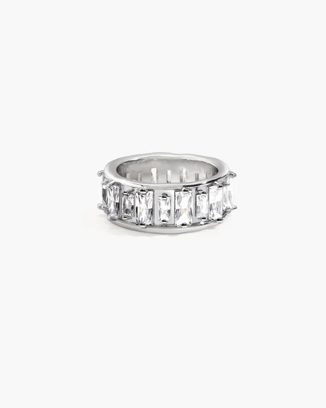 Anillo Silver Strass Me in