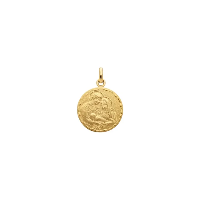 Arthus Bertrand Holy Family medal in gold – Lepage