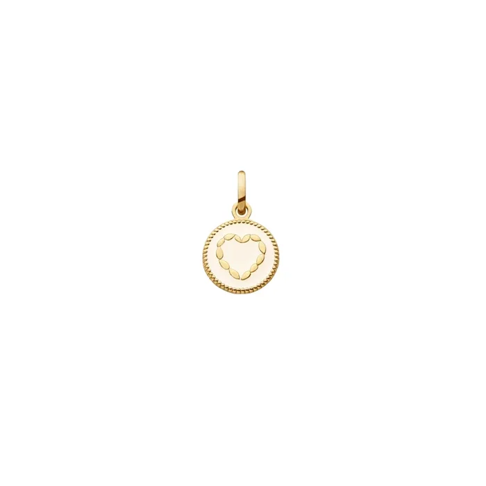 Arthus Bertrand Ivory Heart medal yellow gold – Lepage