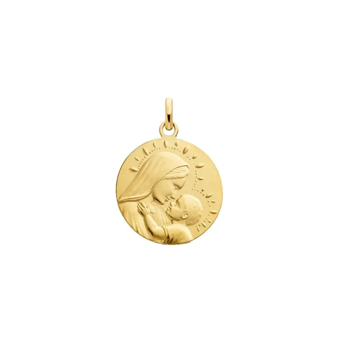 Arthus Bertrand L’Enfant medal beaded in 750 thousandths yellow gold | Lepage