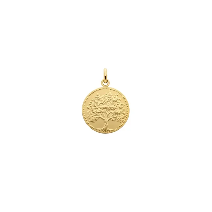 Arthus Bertrand Tree of Life medal in yellow gold – Lepage