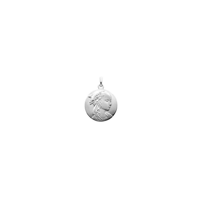 ARTHUS BERTRAND Virgin Adorazione medal white gold| Lepage