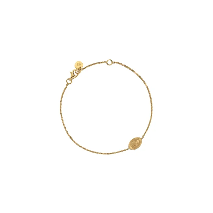 ARTHUS BERTRAND Virgin Miraculous medal bracelet gold | Lepage