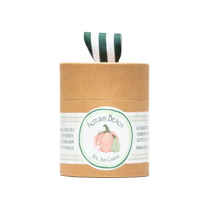Autumn Beach 9oz. Soy Candle – Pumpkin