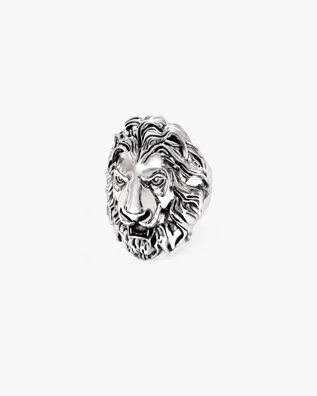 Bague Lion Guard en argent