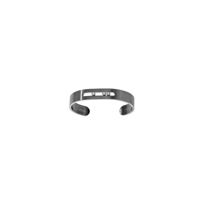 Bangle Messika Move Titanium M graphite diamants 6585, Messika – Lepage