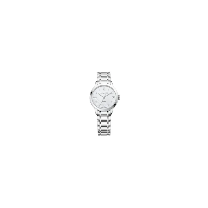 Baume et Mercier Classima auto dial mother-of-pearl stainless steel bracelet 31mm