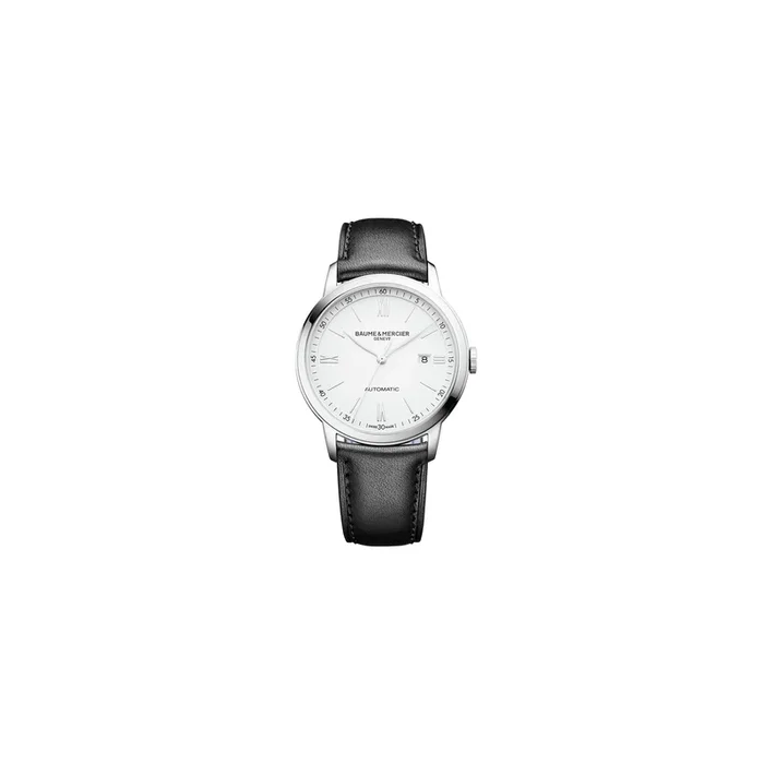 Baume et Mercier Classima automatique acier veau noir M0A10332 – Lepage