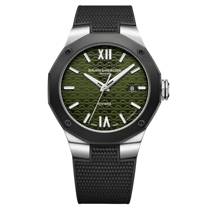 Baume et Mercier Riviera ADLC black automatic Watch 10763 – Lepage