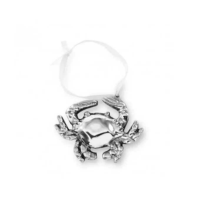 Beatriz Ball Holiday Crab Ornament