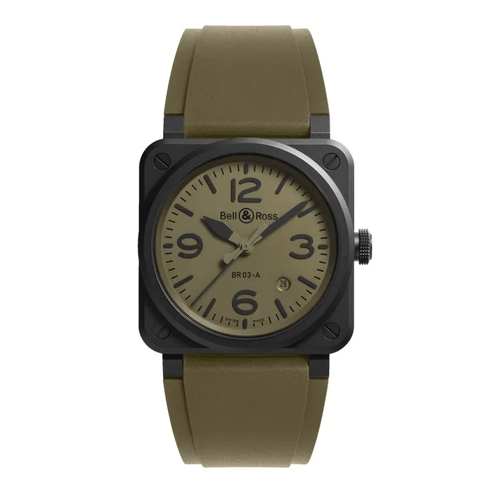 Bell & Ross New BR 03 Military Ceramic automatic 41 mm – Lepage