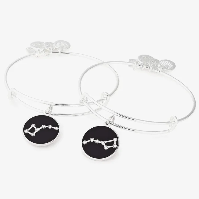 Big + Little Dipper Charm Bangles, Set of 2