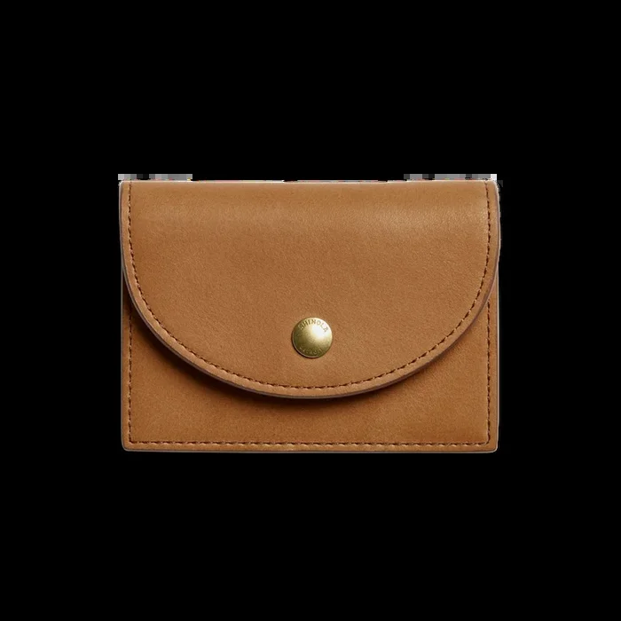 Birdy Accordion Card Holder – Tan