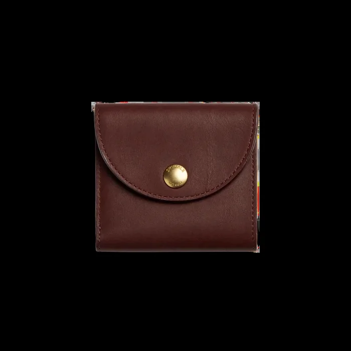 Birdy Small Snap Wallet – Merlot