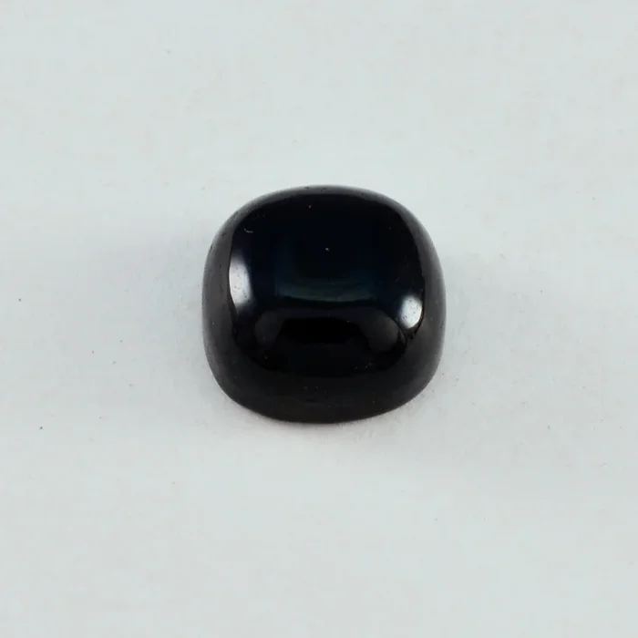 Black Onyx 1PC Large 10×10 MM Cushion Cabochon Black Lustrous semi Precious Gems