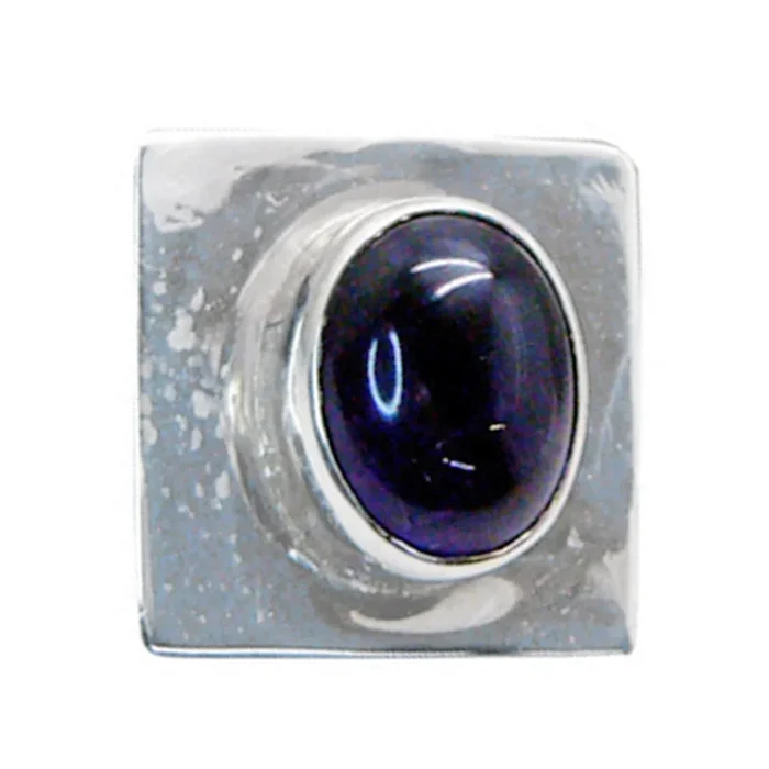 Black Onyx Featherlight American 925 Silver Solitaire Isabella Armor Black Pendant Jewelry