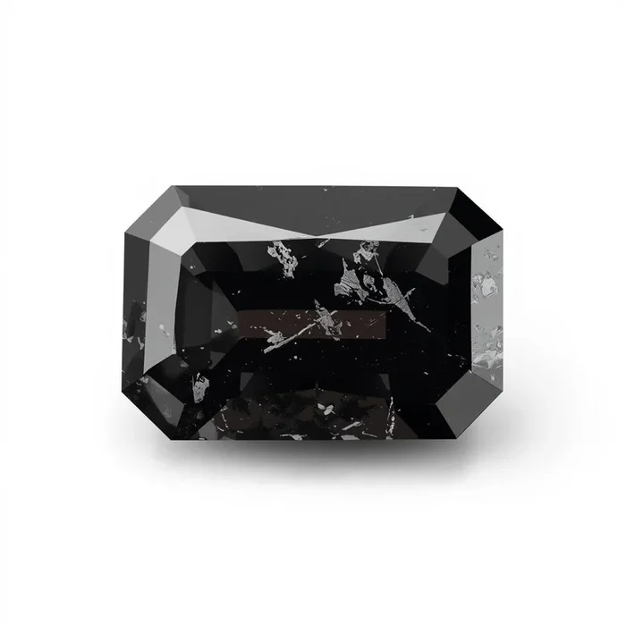 Black Spinel 1PC Chunky 12×16 MM Emerald Faceted Black High-Quality Semi Precious Loose Gemstones