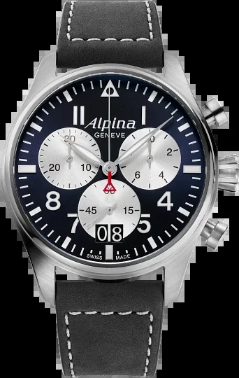 Black Startimer Pilot Watch