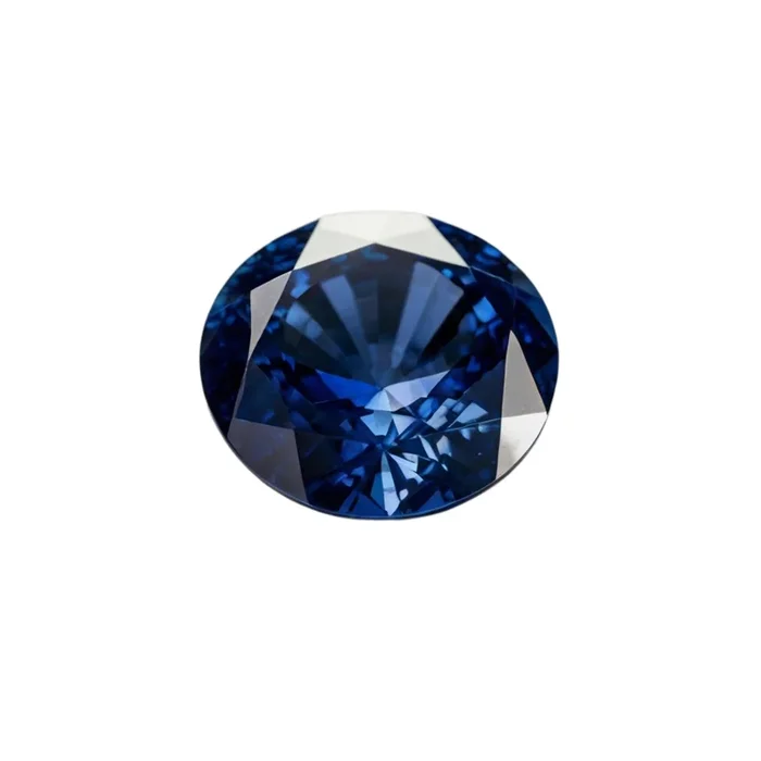 Blue Sapphire (GF) 10PC Tiny 5×5 MM Round Faceted Blue Sparkling Precious Gems