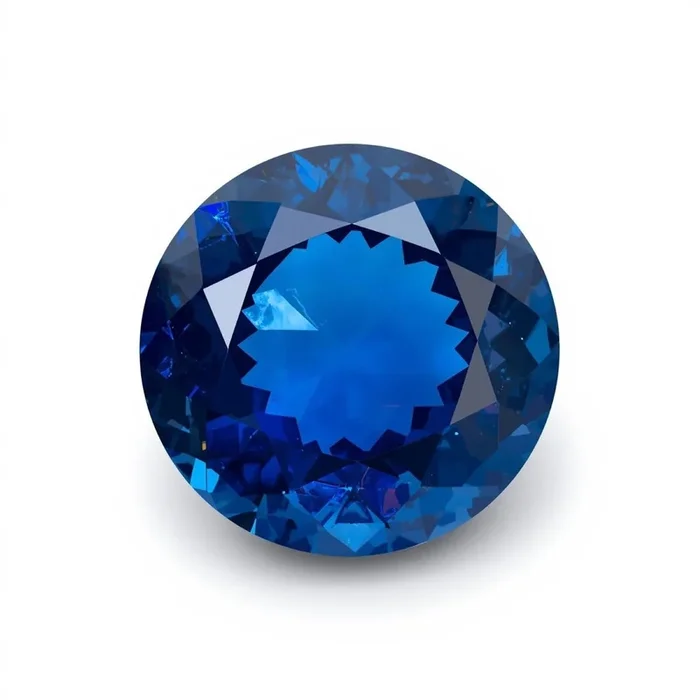 Blue Sapphire (GF) 1PC Chunky 16×16 MM Round Faceted Blue Pure Precious Loose Gemstones