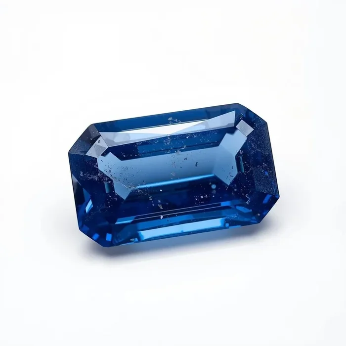 Blue Sapphire (GF) 1PC Small 6×12 MM Baguette Faceted Blue Superior Precious Gems