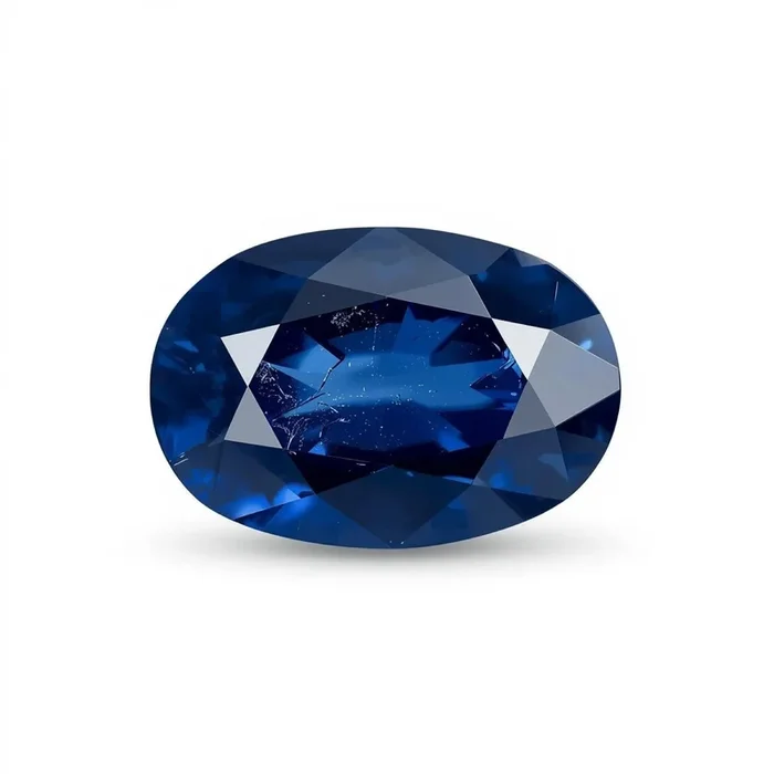 Blue Sapphire (GF) 1PC Small 6×8 MM Oval Faceted Blue Natural Precious Gems