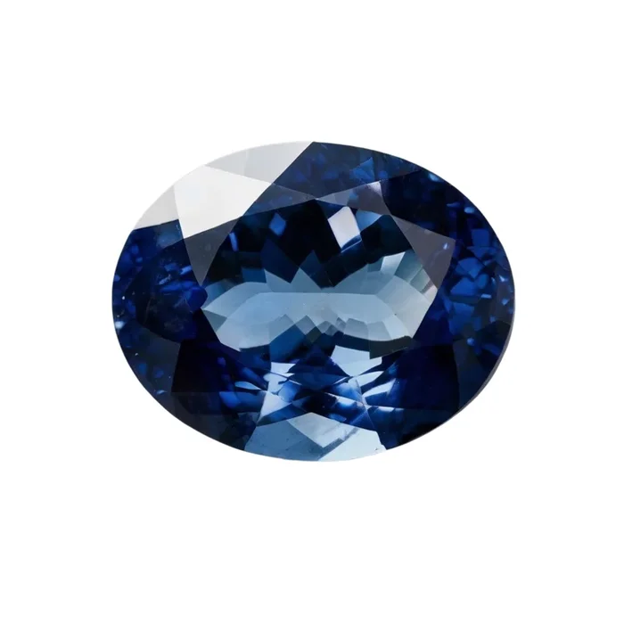 Blue Sapphire (GF) 1PC Small 7×9 MM Oval Faceted Blue Superior Precious Loose Gemstone