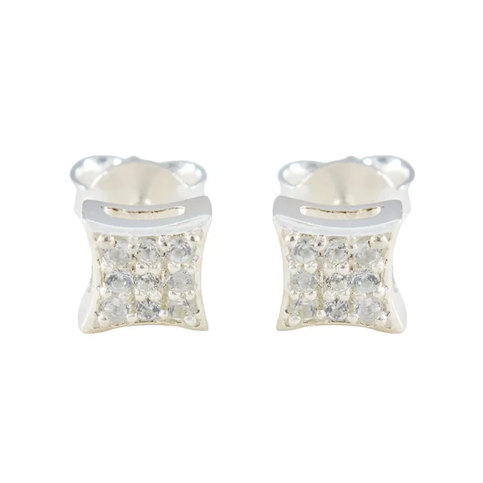 Blue Topaz Egyptian Victoria multiple Stud Blue 925 Sterling Silver Earring