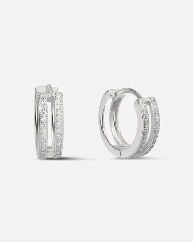 Bold Dual Statement Hoop Earrings