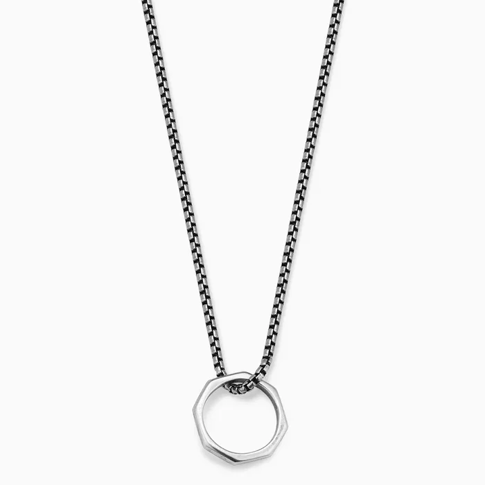 Bolt Pendant Necklace