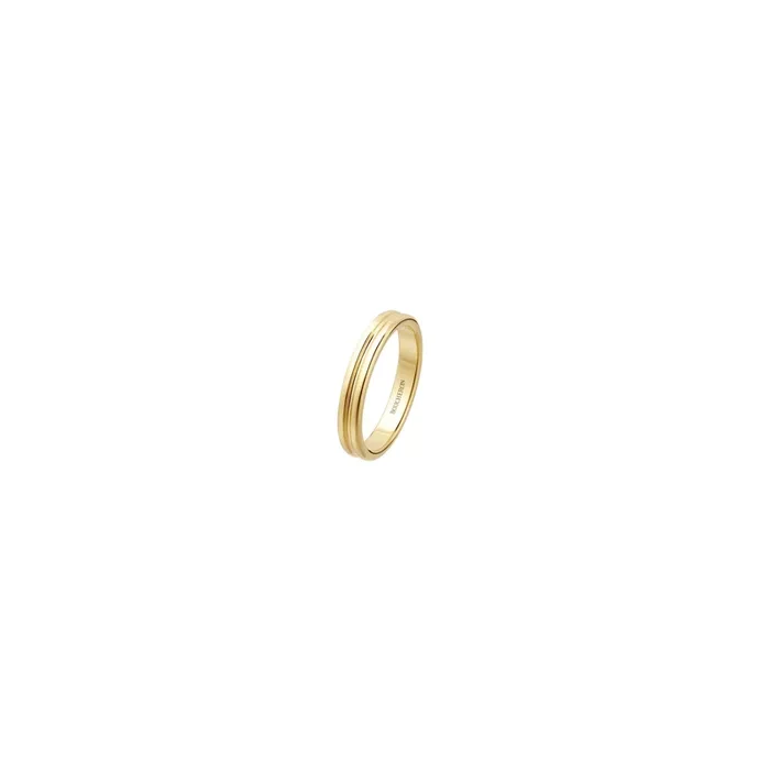 Boucheron Double Gordon wedding ring in gold – Lepage