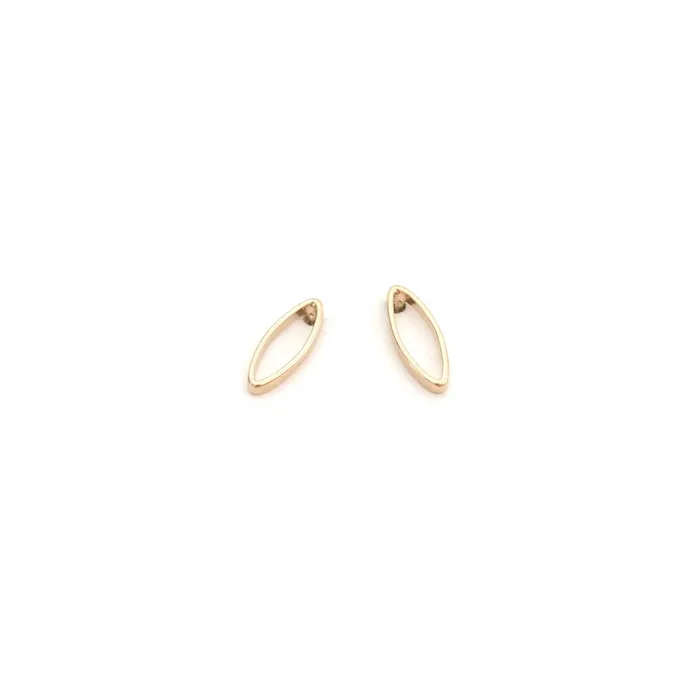 Boucles d’oreille mini puces – Ondine pur