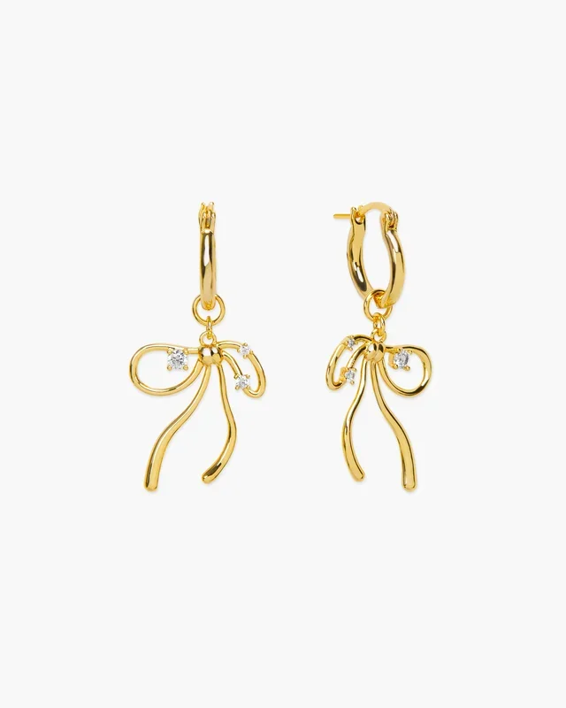 Boucles d’Oreilles Miffy Dorées