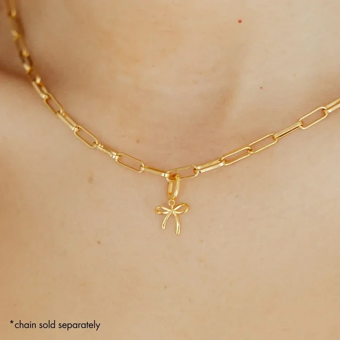 Bow Charm (Gold)