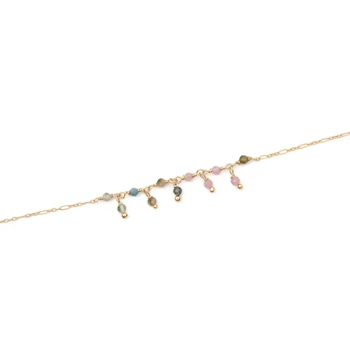 Bracelet – Tourmaline tassel