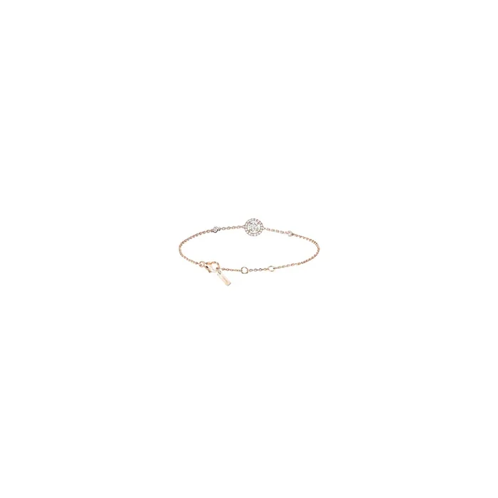 Bracelet Messika Joy en or rose et diamant rond 0,25 carat