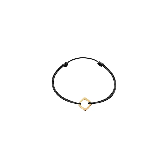 Bracelet sur cordon Dinh Van Impression petit modèle or jaune 314105 – Lepage