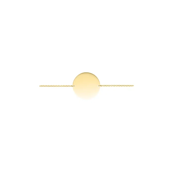 Bracelet yellow gold Lepage Colette Medal – Lepage
