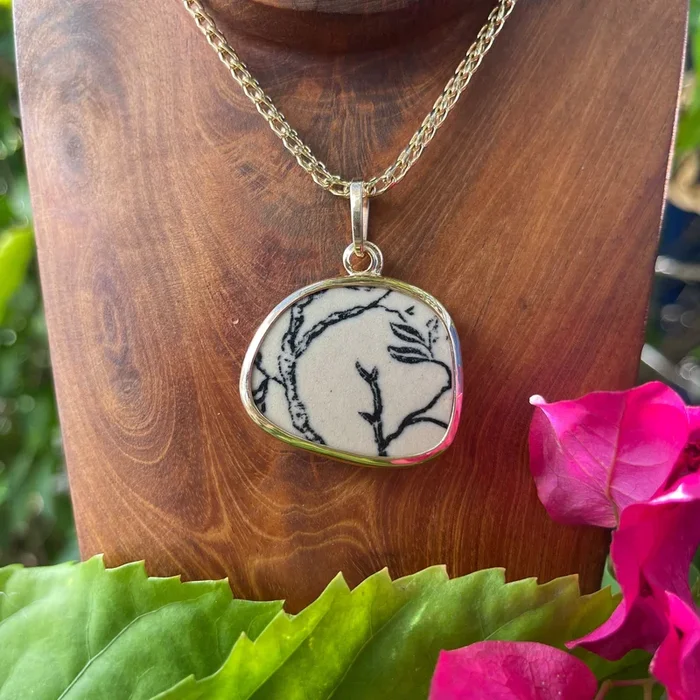 Branching Out 14k Gold Pendant