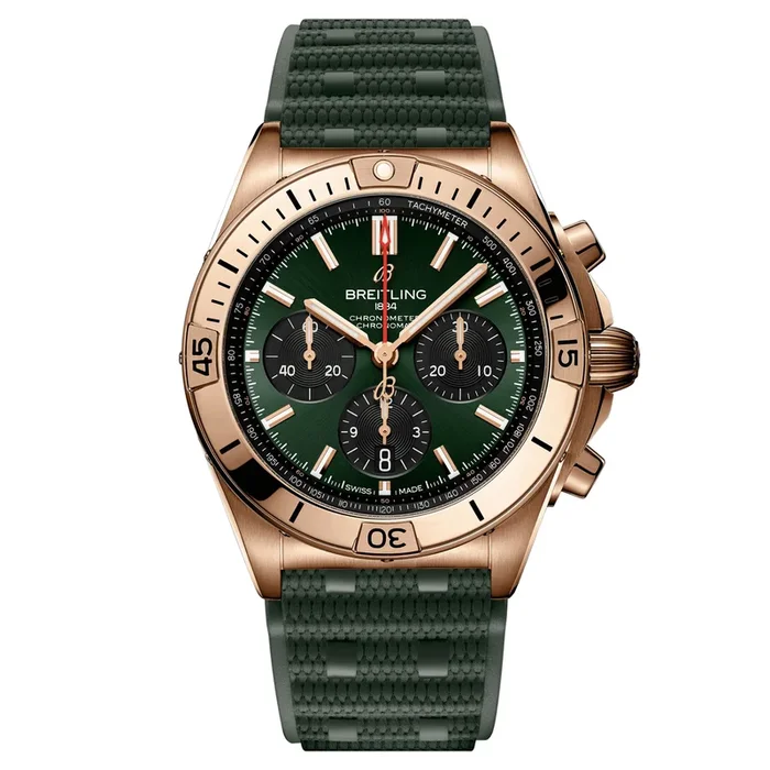 Breitling Chronomat B01 Chrono 42 mm Watch RB0134101L1S1 – Lepage