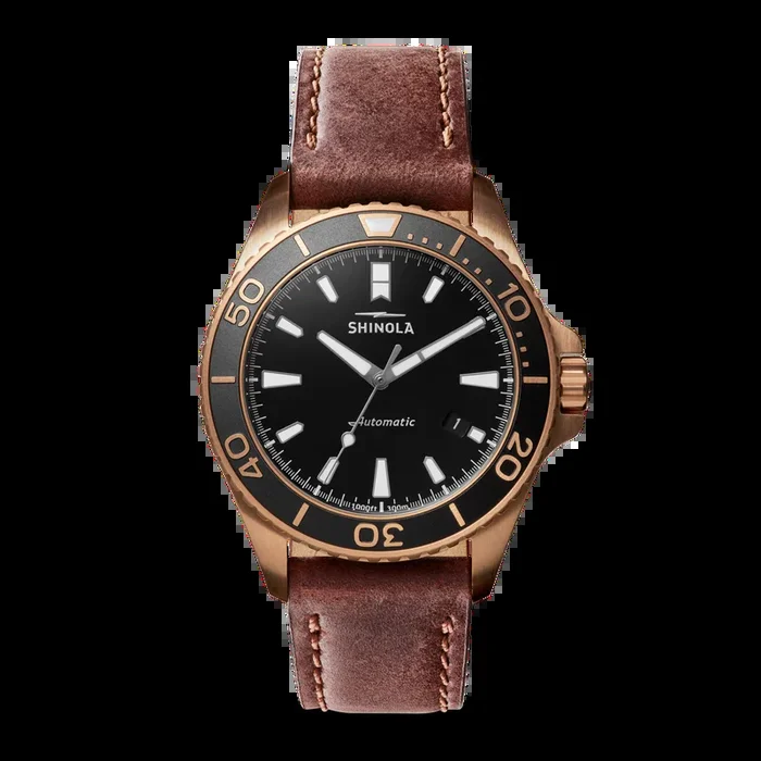 Bronze Monster Automatic Watch – Black